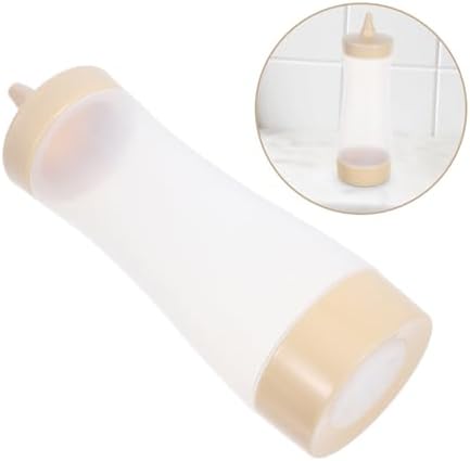 Reusable Condiment Squeeze Bottles Set of 3 for Kitchen Entertaining