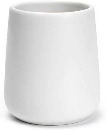 UHEY HOME - Durable and Stylish 135 oz Ceramic Toothbrush Holder