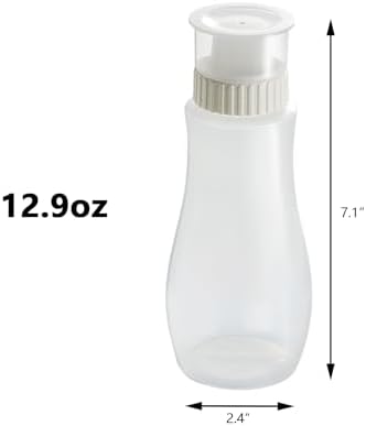 3-Pack Squeeze Bottles for Perfect Measurements