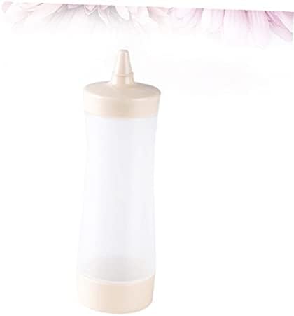 Luxshiny 350ml Food Safe PP PE Condiment Squeeze Bottle