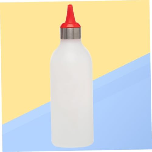 STOBAZA 2-Piece KitchenCondiment Squeeze Bottles with Red 450ml