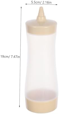 STOBAZA 3 Piece Ketchup Mustard Squeeze Bottles