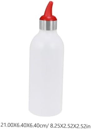 450ml Red Squeeze Condiment Bottles for Kitchen Use