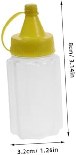 12pc Mini Squeeze Bottles Set for Condiments More
