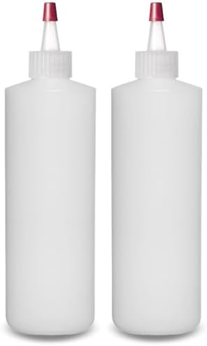Speedy Squirt 16oz Packed Squeeze Bottles with Red Sealer