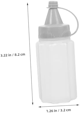 8 pack condiment squeeze bottles 30ml