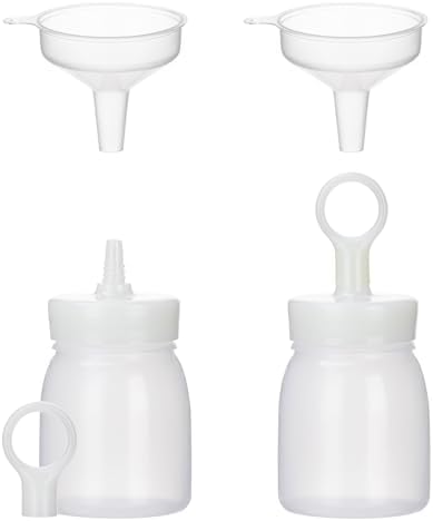 Uceoo Condiment Squeeze Bottles Perfect for 2 Pack