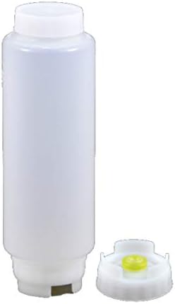 6-pack of Gravity-Disposing Squeeze Bottles