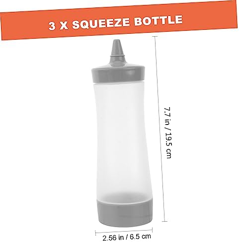 Mikinona Squeeze Bottle Condiment Set