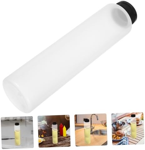 6-Piece Squeeze Bottle Set for Sauces Leak-Proof with Lids
