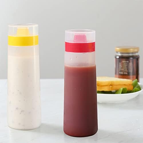 Durable Four-Hole Condiment Squeeze Bottles - Fast Free shipping