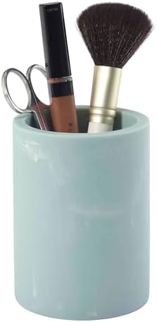 Stylish Marble-Style Tumbler Resin Countertop Accessories