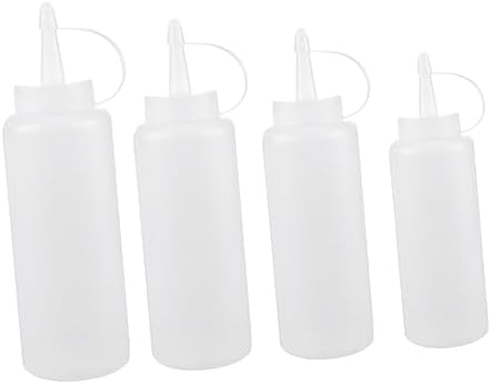 4-pcs Condiment Squeeze Bottles