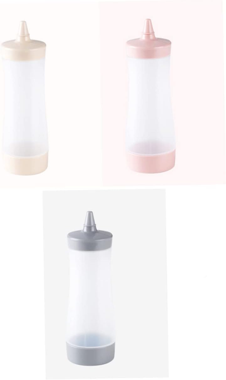 Reusable Squeeze Bottle Condiment Dispenser