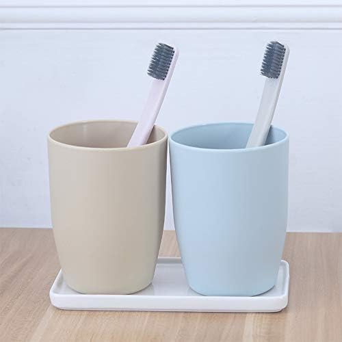 LandHope Ceramic Vanity Tray Small Rectangle White