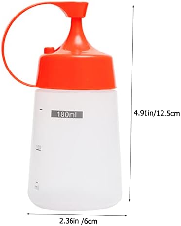 SHOWERORO Salad Squeeze Reusable Storage Bottles - 4 Pack