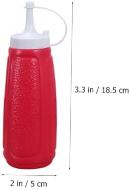 CIYODO Squeeze Condiment Bottle Perfect for BBQ Olive Oil and Ketchup Serving