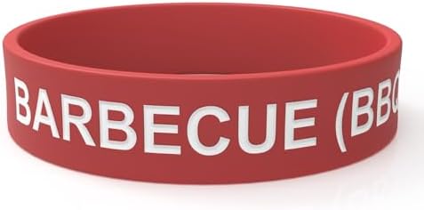 Versatile Silicone BBQ Sauce Label Band