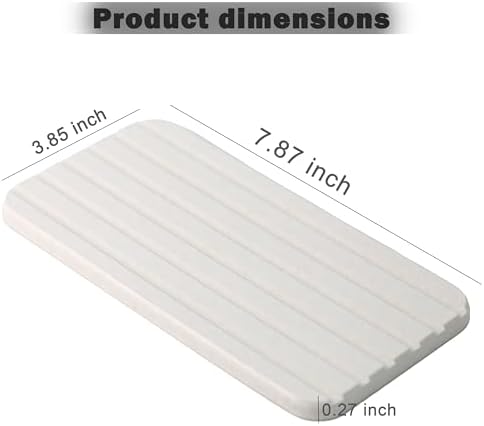 Water Absorbing Stone Tray for Bathroom