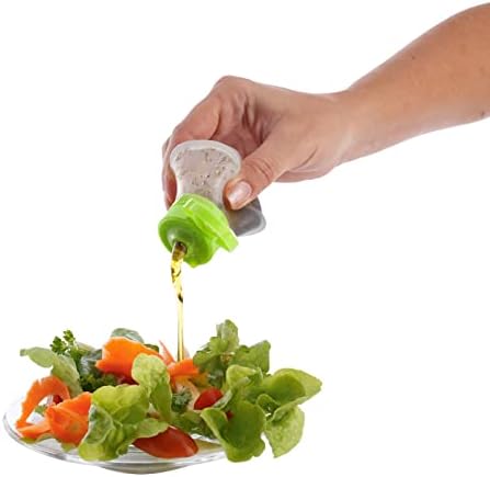 Easy to Use Squeeze Bottle Airtight Silicone Salad Dressing Seasoning Container