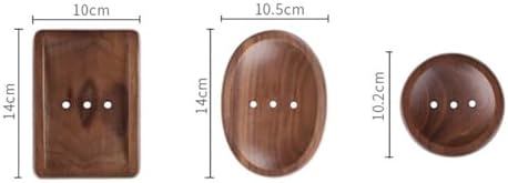 Eco-Friendly Black Walnut Bar soap Holder