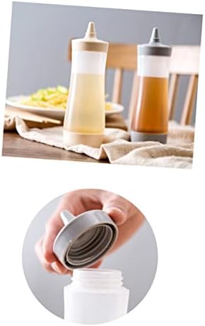 GRIRIW 1Pc Plastic Squeeze Bottle Condiment Dispenser