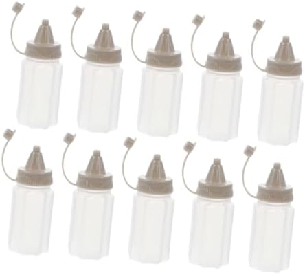 High-Quality 12-Pack Portable Condiment Squeeze Bottles