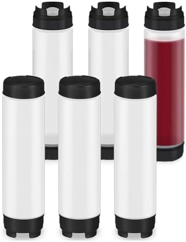 6 Pcs 16 Oz Condiment Squeeze Bottles Inverted Leak Proof