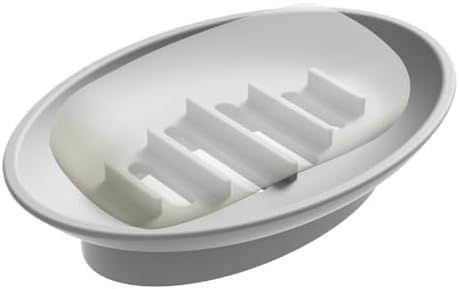 High-Quality Silicone Soap Dish Organizer for Bathrooms Bushes and Kitchens