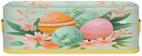 Easter Colorful Folding Toilet Basket