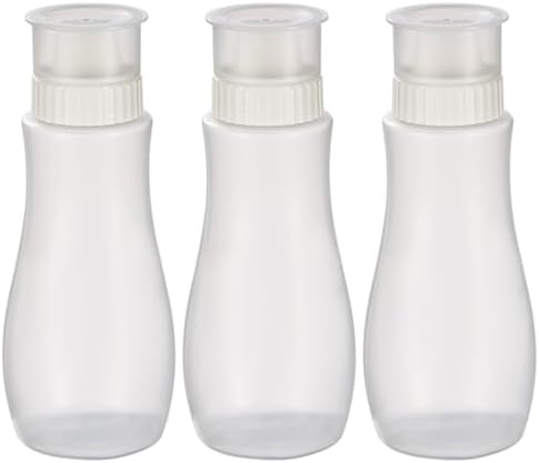 3-Pack Squeeze Bottles for Perfect Measurements