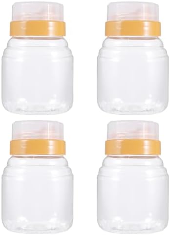 4-in-1 Transparent Honey Bottle Set