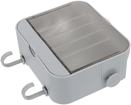 Double-Purpose Wall Mounted Soap Dish Holder for Efficient Storage