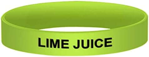 High-Quality Lime Juice Label Band