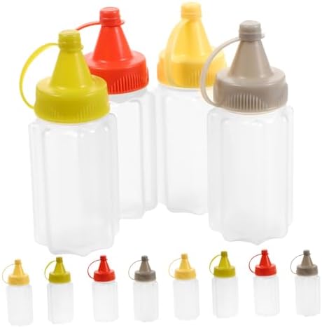 Taste the Difference - 12pc Mini Condiment Squeeze Bottles Set