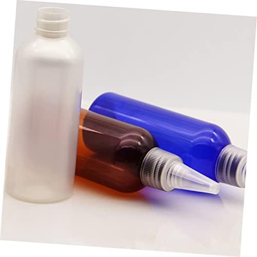 DECHOUS 20-Piece Refillable Shampoo Conditioner Bottles with Spout Design