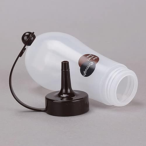 JapanBargain 3272 Squeeze Condiment Bottle 12oz Chocolate
