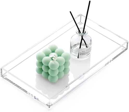 DINGHUO Acrylic Bathroom Vanity Tray