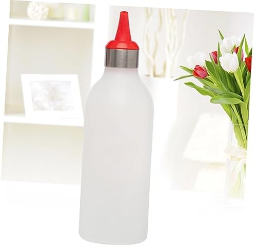 VINTORKY 2 Pack 450ml Condiment Squeeze Bottles