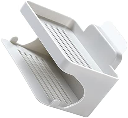 BRIGHTFUFU Double Layer Wall-Mounted Soap Dish Organizer