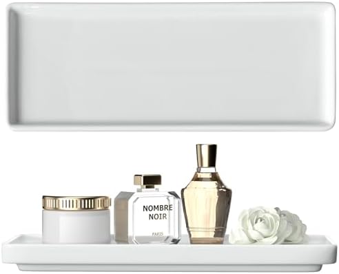 YEECOPON Premium Ceramic Bathroom Tray