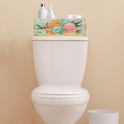 Easter Colorful Folding Toilet Basket