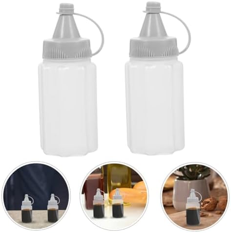 8 pack condiment squeeze bottles 30ml