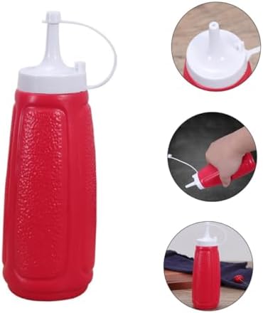 CIYODO Squeeze Condiment Bottle Perfect for BBQ Olive Oil and Ketchup Serving