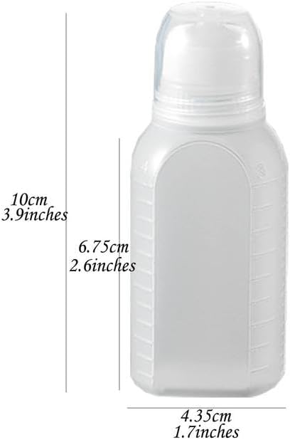 CLWXHS 20Pcs 2oz Squeeze Bottles for Ketchup Salad Dressing and More
