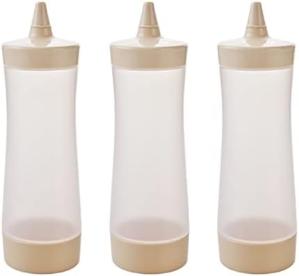 3-Pack Squeeze Bottles Ketchup Mustard More
