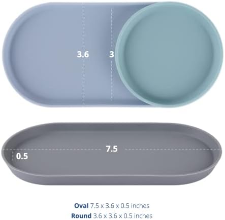 Stylish Silicone Trays Set - Perfect for Organization in Your Home