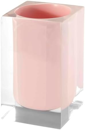 Elegant Pink Resin Tumbler