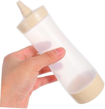 STOBAZA 3 Piece Ketchup Mustard Squeeze Bottles