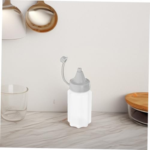 8-Piece Compact Portable Squeeze Condiment Bottles